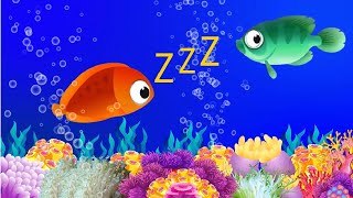 Lullaby for Babies to go to Sleep 🐟Baby Sleep Music🐟Soothing Fishes🐟Fish Animation fishlullaby 55 [upl. by Anytsirk]