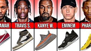 Famous Rappers Sneaker Collaborations [upl. by Annor]