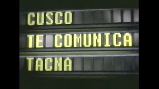 Comercial Nextel quotComunica con Cusco y Tacnaquot Perú 2006 [upl. by Libna]