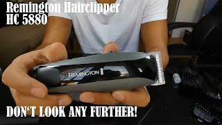 All You Need To Know l Remington Hairclipper HC5880  Product Review [upl. by Lunt]