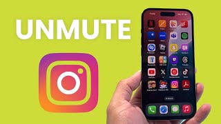 How To Unmute Someone on Instagram [upl. by Lalo]