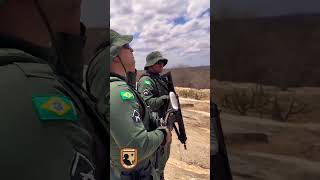 PMCE Na caatinga com o apoio do drone ⚡🌵 policia shorts [upl. by Llenyaj]