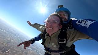 Jasmine  SA Skydiving  Adelaide South Australia  Langhorne Creek [upl. by Nnylrac]