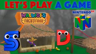 Waluigis Taco Stand 🌮  Nintendo 64  Lets Play a Game [upl. by Lenna]