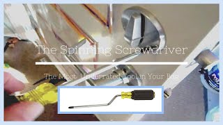 KLEIN OFFSET SCREWDRIVER  6826  THE SPINNING SCREWDRIVER [upl. by Judah]