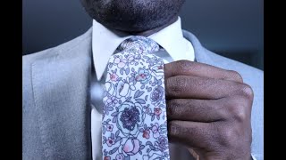 5 BEST TIES TO WEAR WITH A LIGHT GREY SUIT [upl. by Anelhtac]