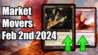 MTG Market Movers  Feb 2nd 2024  New Karlov Manor Mechanic Pushing Up Bulk Rare Card Dream Chisel [upl. by Osmen]