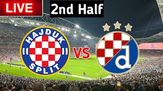 Hajduk Split Vs Dinamo Zagreb 2nd Half Live Match Today Uživo [upl. by Cas]