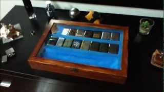 Home made Zippo display  storage [upl. by Eshman]