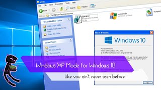 Windows XP Mode for Windows 10 [upl. by Aikenahs]