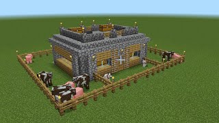 Survival house  Minecraft  Episode 1  Home ideas  Nicolau Gaming [upl. by Sidoney]