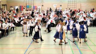 Auftritt Kindertanzgruppe Heilbronn beim Volkstanzwettbewerb 2011 [upl. by Idalina]