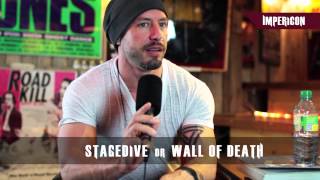 25 Questions with The Dillinger Escape Plan [upl. by Ahsahtan]