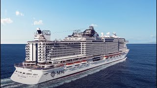 1  Crociera MSC Seaside  Agosto 2021  Genova [upl. by Coreen]