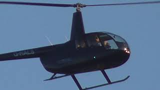 Northumbria Helicopters Robinson R44 Raven II GHALS GHALS 14Nov24 [upl. by Silrak]