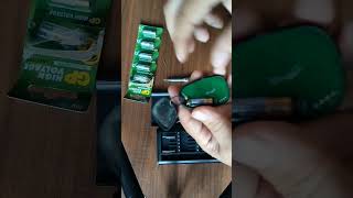 12V27A battery on Isuzu Sportivo key fob [upl. by Ardnalac]