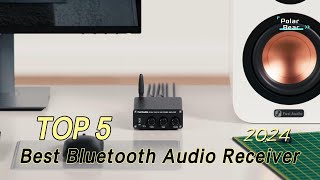 TOP 5 Best Bluetooth Audio Receiver 2024 [upl. by Mcgregor]