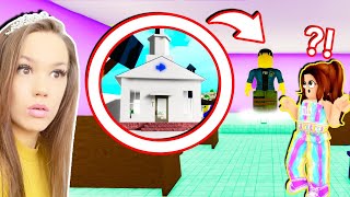 NEW Secret Room Underneath The CHURCH in BROOKHAVEN with IAMSANNA Roblox [upl. by Vanhook]