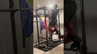 Weighted Pullups 60KG x 4  821KG BW [upl. by Odo164]