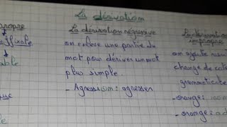 la dérivation lexicologie S3 partie 1 👍 [upl. by Christie]