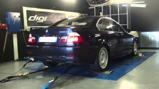 Reprogrammation Moteur  BMW 330 CI 231cv  248cv Dyno Digiservices Paris [upl. by Htenaj]