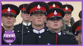 On This Day Prince Harry Graduates from Military Academy 2006 [upl. by Pachston]