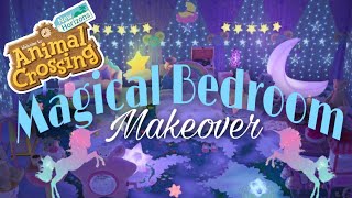 Magical Fairycore Bedroom  Interior Design  Animal Crossing New Horizons [upl. by Kelcie]