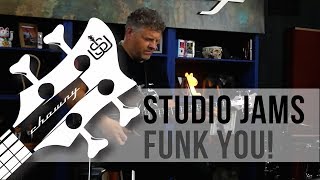 Chowny Studio Jams  Scott Whitley on SWB Pro Funk You [upl. by Leeann]