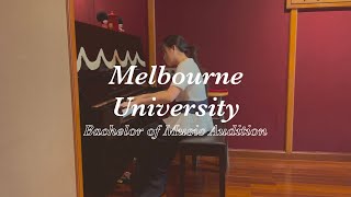 Rachel Natalie Halim  Melbourne University Bachelor of Music 2025 Piano Audition [upl. by Rafferty]