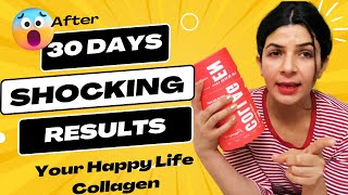 Truth of  Happy Life Collagen Review after 30 days of use [upl. by Arutak]