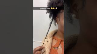 Shrinkage 😬🙃🧡🍦🍂 naturalhair hairstyle shrinkage curly coily [upl. by Udelle773]