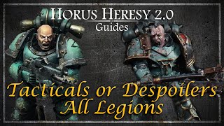 Tactical Marines Vs Despoilers  Horus Heresy 20  Age Of Darkness [upl. by Wanyen853]