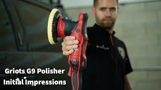 Griots Garage G9 Random Orbital Polisher Initial Impressions [upl. by Stilu342]