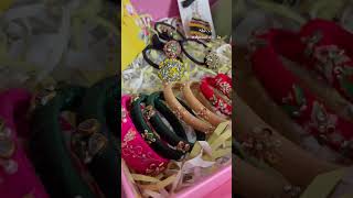 HamperChristmas hampers bangles bridal gift craft [upl. by Laeira144]