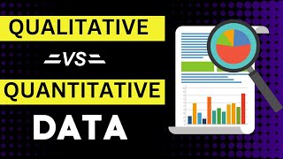 Qualitative Vs Quantitative Data  Difference between them with Examples [upl. by Balkin590]