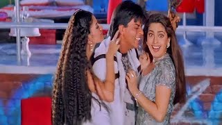 Mere Mehboob Mere Sanam  4K Video Song  Udit Narayan Alka Yagnik  Shah Rukh Khan Juhi Chawla [upl. by Narot680]