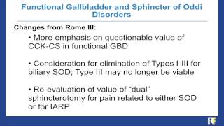 Functional Gallbladder and Sphincter of Oddi Disorders with John Kellow MD [upl. by Amann843]