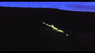 Night Hawk 2015 Dikemark Norway Womens mass start night orienteering  uncut drone footage [upl. by Enilreug]