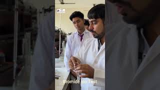 Confirmatory test for Bromide ion Silver Nitrate test with Practical Guru Monu Sharma [upl. by Halimeda]