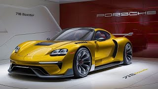 FIRST LOOK  The New 2025 Porsche 718 Boxster EV Reveal  Performance Style Innovation [upl. by Eisenberg]