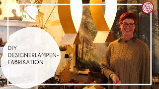 DIY Designer Lampenfabrikation  Wohnen amp Schenken  Christa Wagner [upl. by Akimihs429]