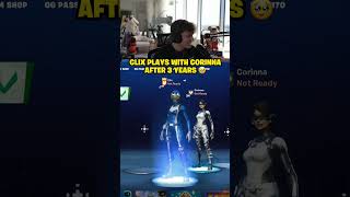 Clix amp Corinna Kopf Reunite on OG Fortnite [upl. by Drewett198]