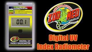 Zoo Med Digital UV Index Radiometer [upl. by Suirradal519]