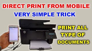 How to print form any printer in Android phon Via USB cablewifiBluetooth direct print form mobil [upl. by Brieta475]