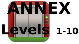 100 Floors Annex  Levels 1 to 10  Walkthrough [upl. by Eelsew976]