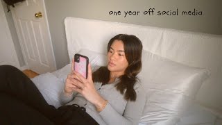 one year off social media an update [upl. by Atiuqat]