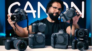 Canon Camera Buyers Guide 2022 5005000  THE BEST amp Worst Canon Cameras for Every Budget [upl. by Noelle]