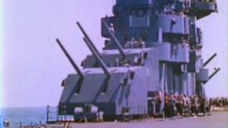 RARE WWII Kamikaze footage IN COLOR [upl. by Kcirre38]