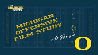 Michigan Offensive Film Study  Oregon Sneak Peek [upl. by Ahsitahs]