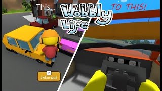 I played WOBBLY LIFE 1st Person instead of 3rd [upl. by Janine]